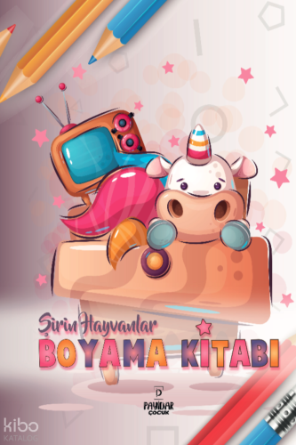 Şirin Hayvanlar Boyama Kitabı