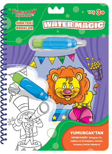 Sirkteki Renkler – Water Magic - Kitapiks.com
