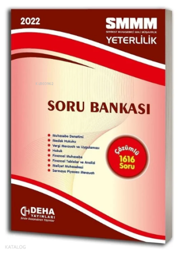Smmm Yeterlilik Soru Bankası 1616 Soru / Deha Yay