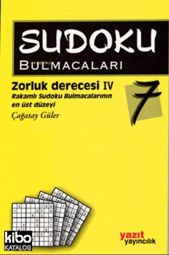 Sodoku Bulmacaları 7 - Kitapiks.com