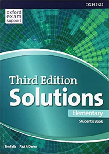 Solutions Elementary Student's Book with Online Practice Kit - Kitapik