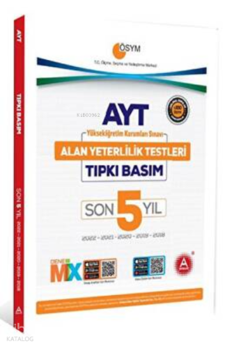 Son 5 Yıl AYT Tıpkı Basım Seti Deneme Paketi