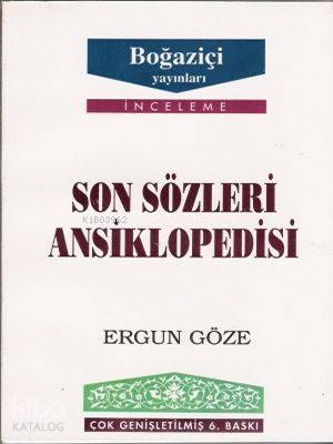 Son Sözleri Ansiklopedisi