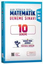 Sonuç Derece Yayınları AYT Matematik 10 Deneme Sınavı Sonuç Derece 