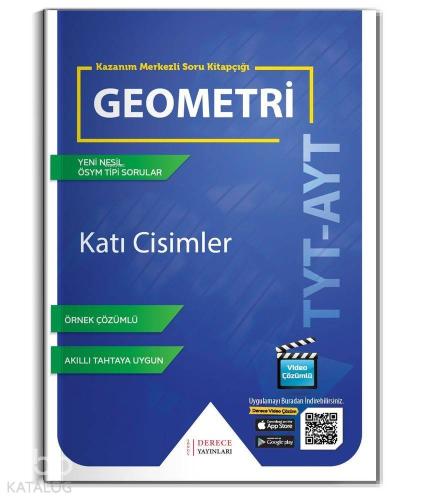 Sonuç Derece Yayınları TYT AYT Geometri Katı Cisimler Sonuç Derece