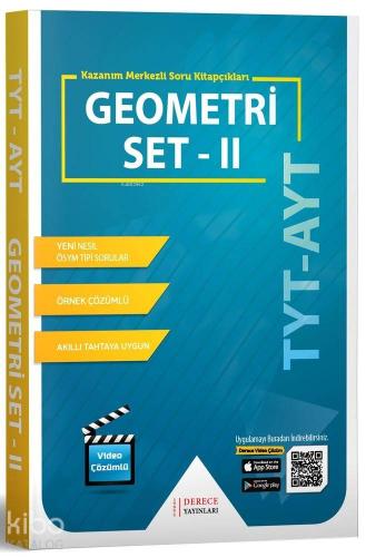 Sonuç Derece Yayınları TYT AYT Geometri Modüler Set II Sonuç Derece Y