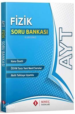 Sonuç Yayınları AYT Fizik Soru Bankası Sonuç - Kitapiks.com