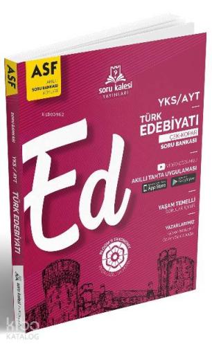 Soru Kalesi Yayınları AYT  Edebiyat  Çek Kopart Akıllı Soru Bankası Föyü ASF Soru Kalesi