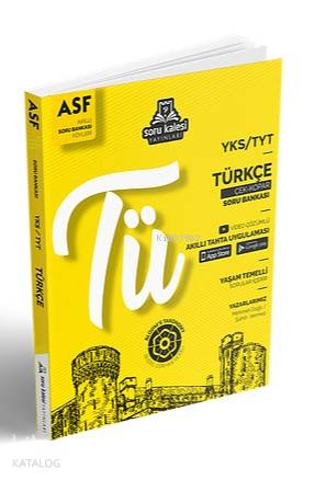 Soru Kalesi Yayınları TYT Türkçe Çek Kopart Akıllı Soru Bankası Föyü ASF Soru Kalesi