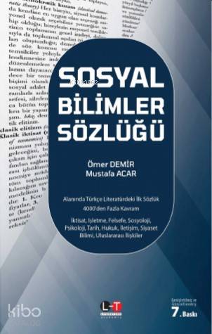 Sosyal Bilimler Sözlüğü
