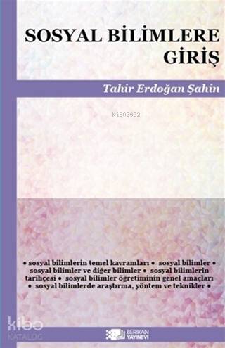 Sosyal Bilimlere Giriş