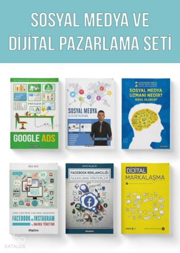 Sosyal Medya ve Dijital Pazarlama Seti - 6 Kitap Takım