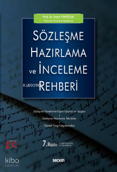 Sözleşme Hazırlama ve İnceleme Rehberi