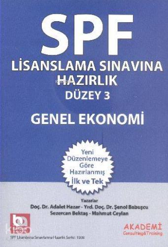 SPF Lisanslama Sınavlarına Hazırlık Düzey 3; Genel Ekonomi