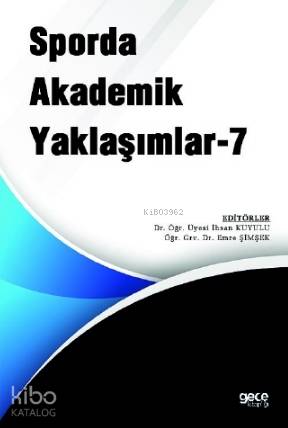 Sporda Akademik Yaklaşımlar - 7