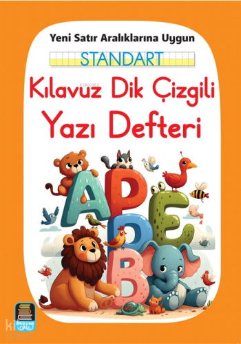Standart Kılavuz Dik Çizgili Yazı Defteri - Yeni Satır Aralıklarına Uy