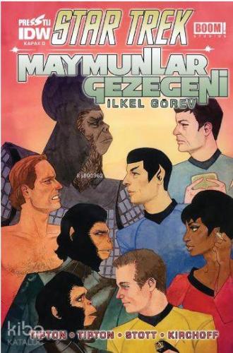 Star Trek Maymunlar Gezegeni - Kapak D