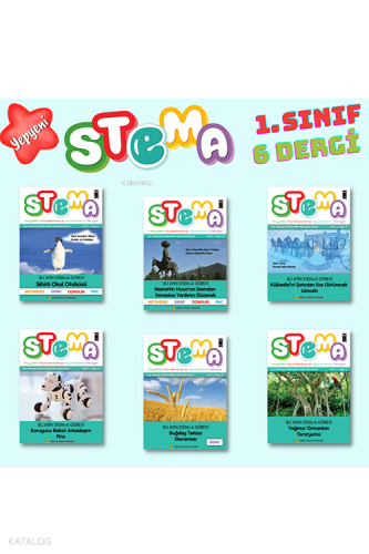 Stem+A Fasikülleri(6 Fasikül) + Öğretmen İçin Klavuz