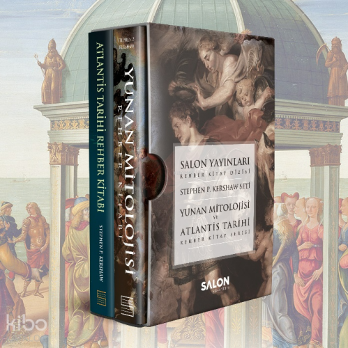Stephen P. Kershaw Seti Yunan Mitolojisi ve Atlantis Tarihi Rehber Kitap Serisi (2 Kitap Takım) Rehber Kitap Dizisi