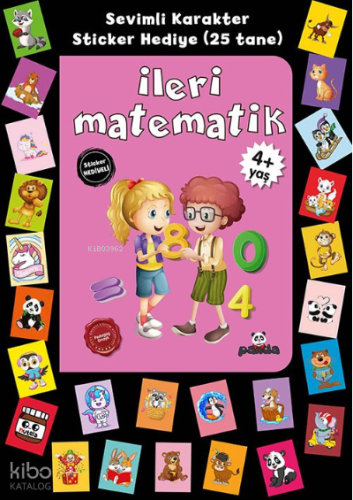 Stickerlı 4+ Yaş İleri Matematik