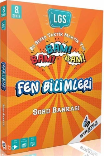 Strateji Bayilik Yayınları 8. Sınıf Fen Bilimleri Bam Bam Soru Bankası