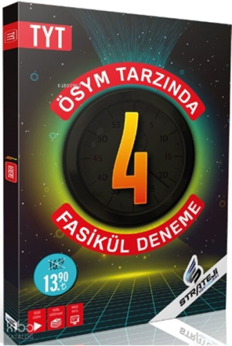 Strateji Bayilik Yayınları TYT 4 Fasikül Denemeleri