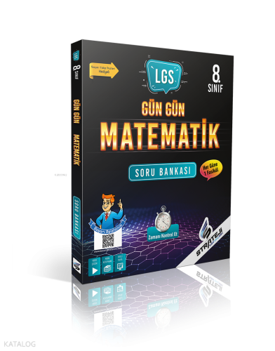 Strateji Yayınları 8. Sınıf LGS Matematik Gün Gün Soru Bankası