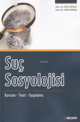 Suç Sosyolojisi - Kitapiks.com