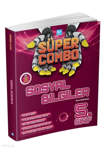 Süper Combo Sosyal Bilgiler 5. Sınıf Soru Kitabı
