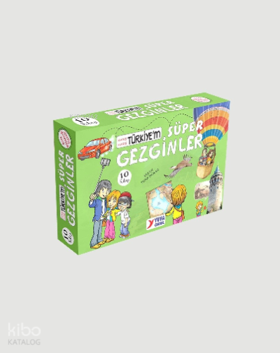 Süper Gezginler-Karış Karış Türkiye 3 ve 4.Sınıflar için (10 Kitap)