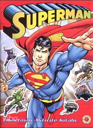 Superman Çıkartmalı Aktivite Kitabı