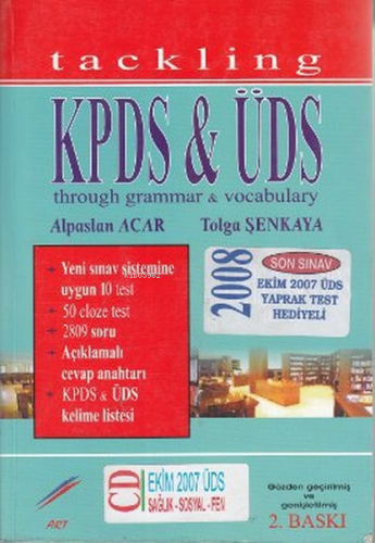 Tackling KPDS and ÜDS Through Grammar and Vocabulary - Kitapiks.com