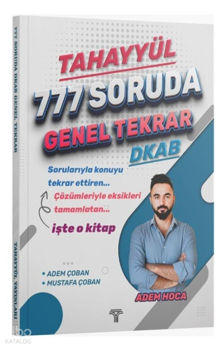 Tahayyül ÖABT MEB-AGS 777 Soruda Genel Tekrar Soru Bankası Çözümlü
