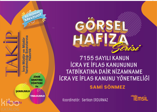 Takip - Görsel Hafıza Serisi 7155 Sayılı Kanun İcra Ve İflas Kanununun