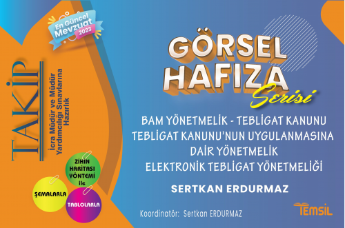 Takip- İcra Müdür Ve Müdürlüğü Sınavlarına Hazırlık Görsel Hafıza Serisi Bam Yönetmelik- Tebligat Kanunu Tebligat Kanunu’nun Uygulanmasına Dair Yönetmelik- Elek