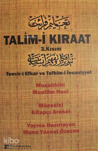 Talim-i Kıraat 3. Kısım