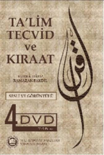 Ta'lim, Tecvid ve Kıraat (DVD); Sesli Görüntülü, 4 DVD Set - Kitapiks.