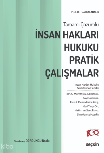 Tamamı Çözümlü İnsan Hakları Hukuku Pratik Çalışmalar