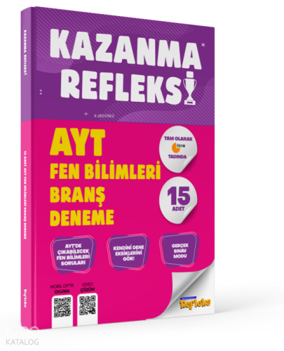 Tammat Kazanma Refleksi Ayt 15'li Fen Bilimleri Branş Deneme