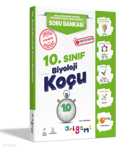 Tammat Origami 10. Sınıf Biyoloji Soru Bankası
