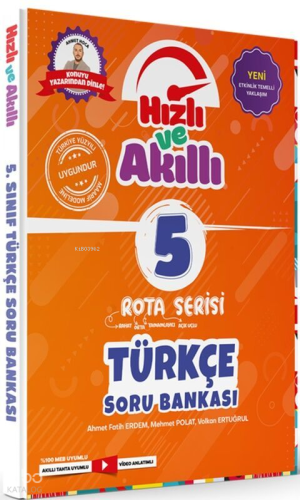 Tammat Yayıncılık 5. Sınıf Türkçe Rota Serisi Hızlı ve Akıllı Soru Bankası