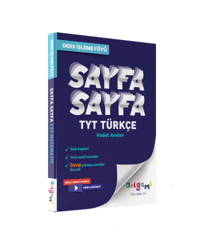 Tammat Yayıncılık TYT Türkçe Sayfa Sayfa Ders İşleme Föyü - Kitapiks.c