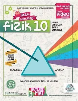 Tammat Yayınları 10. Sınıf Fizik Konu Anlatan Soru Bankası Akıllı Hamleler Tammat