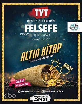 Tammat Yayınları TYT Felsefe Altın Kitap Tamamı Video Çözümlü Soru Bankası Tammat