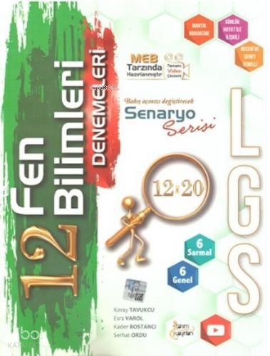 Tanım Yayınları 8. Sınıf LGS Fen Bilimleri 12 x 20 Deneme - 2023