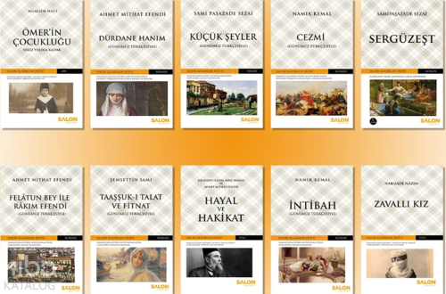 Tanzimat Dönemi Klasikleri Seti (10 Kitap Takım)