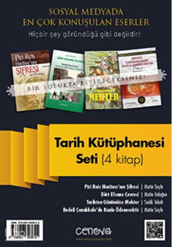 Tarih Kütüphanesi Seti 4 kitap