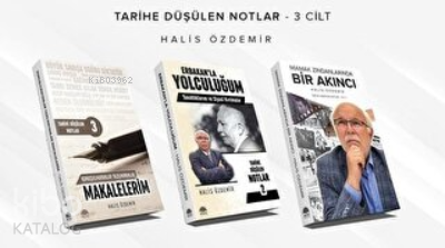 Tarihe Düşen Notlar Seti - 3 Kitap Takım - Kitapiks.com