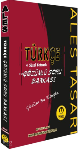 Tasarı Yayınları Ales Türkçe Soru Bankası