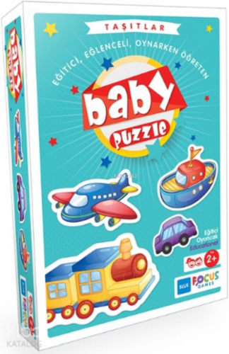 Taşıtlar Baby Puzzle;13 Parça